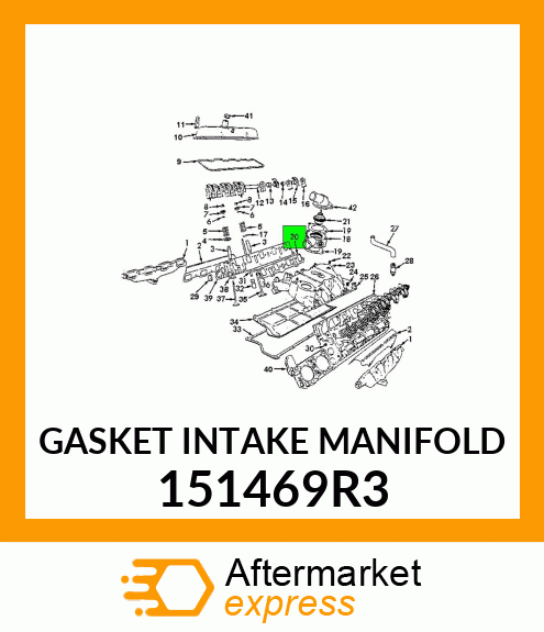 GASKET INTAKE MANIFOLD 151469R3