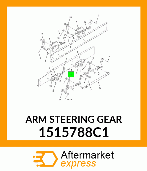 ARM STEERING GEAR 1515788C1