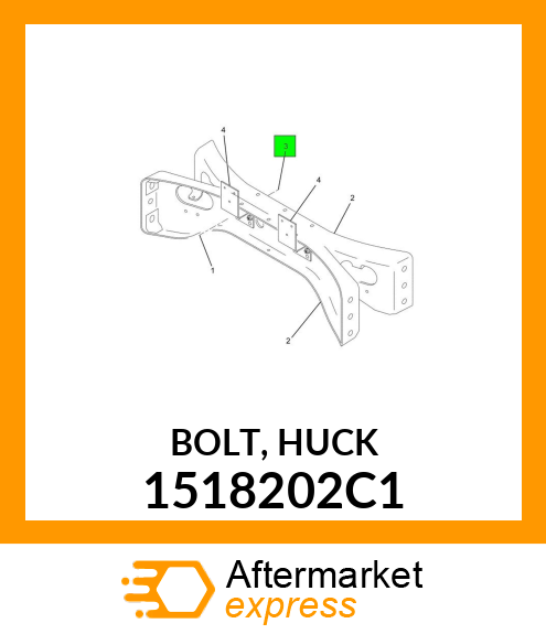 BOLT, HUCK 1518202C1