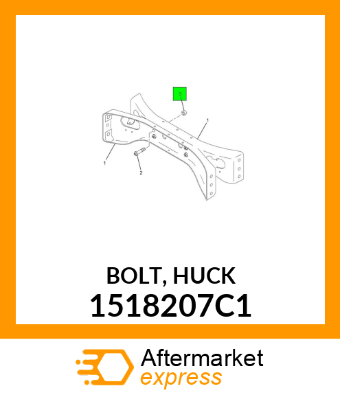 BOLT, HUCK 1518207C1