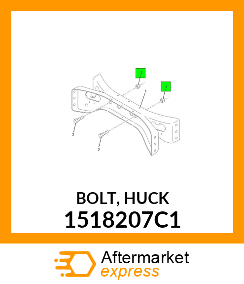 BOLT, HUCK 1518207C1