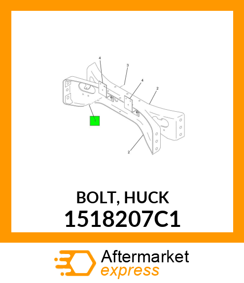 BOLT, HUCK 1518207C1