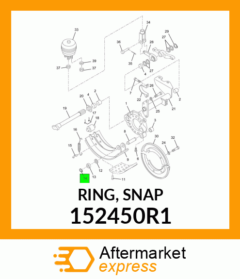 RING, SNAP 152450R1