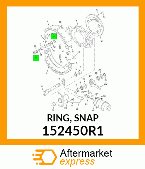 RING, SNAP 152450R1