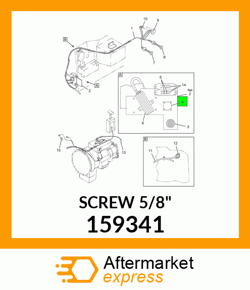 SCREW 5/8" 159341