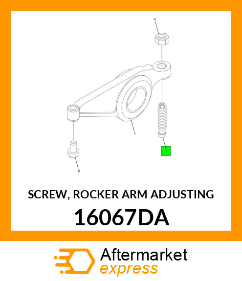 SCREW, ROCKER ARM ADJUSTING 16067DA