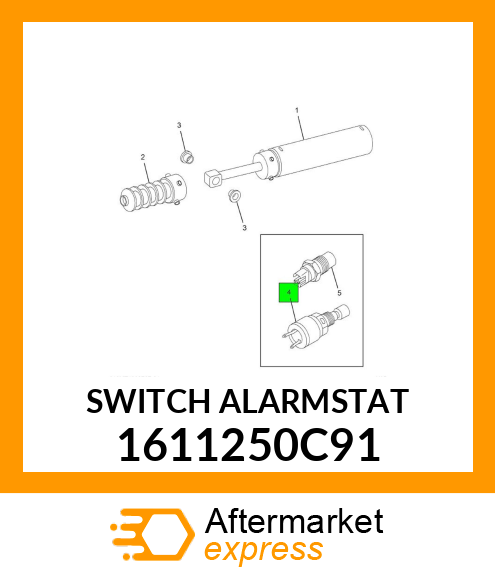 SWITCH ALARMSTAT 1611250C91