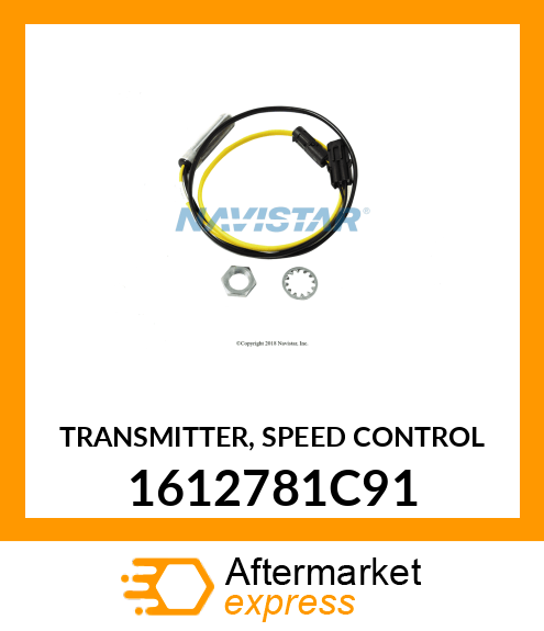TRANSMITTER, SPEED CONTROL 1612781C91