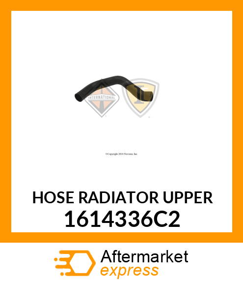HOSE RADIATOR UPPER 1614336C2