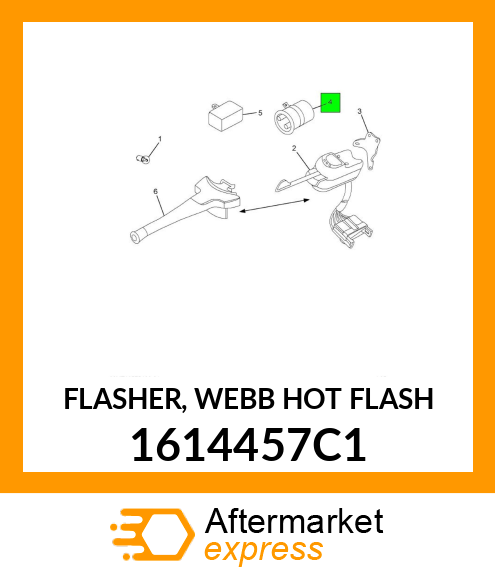 FLASHER, WEBB HOT FLASH 1614457C1