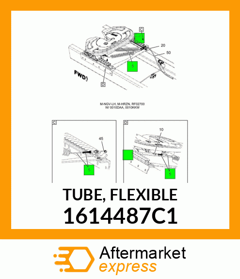 TUBE, FLEXIBLE 1614487C1