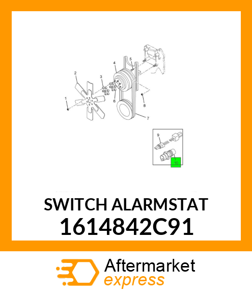 SWITCH ALARMSTAT 1614842C91