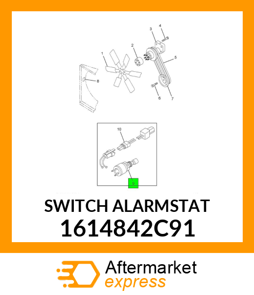 SWITCH ALARMSTAT 1614842C91