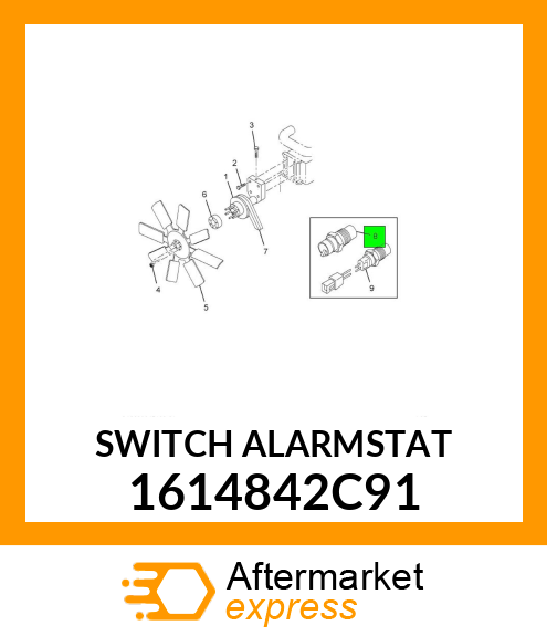 SWITCH ALARMSTAT 1614842C91