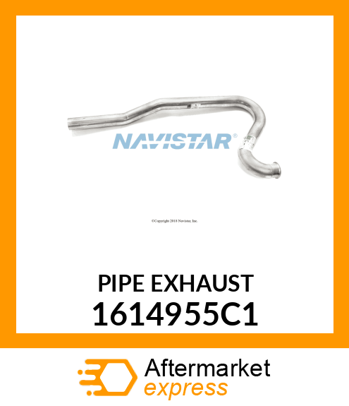 PIPE EXHAUST 1614955C1