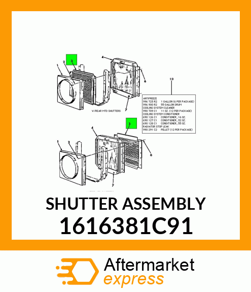 SHUTTER ASSEMBLY 1616381C91