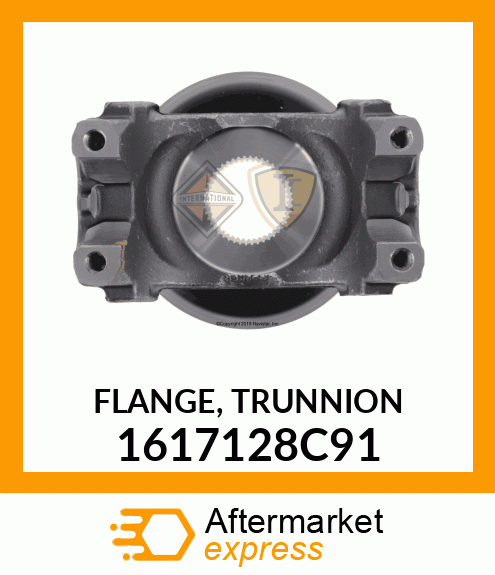 FLANGE, TRUNNION 1617128C91