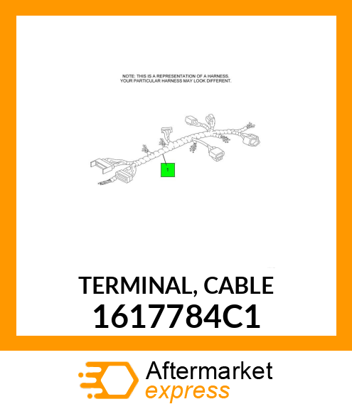 TERMINAL, CABLE 1617784C1