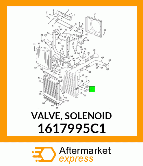 VALVE, SOLENOID 1617995C1