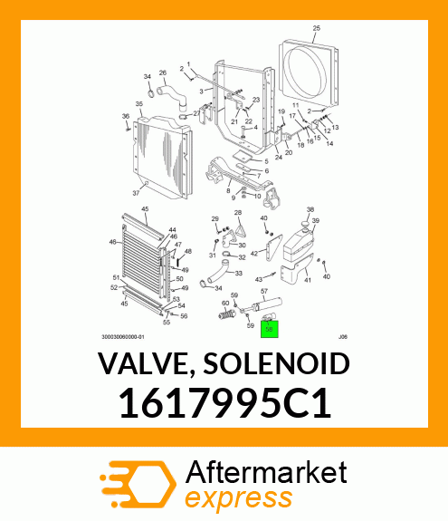 VALVE, SOLENOID 1617995C1