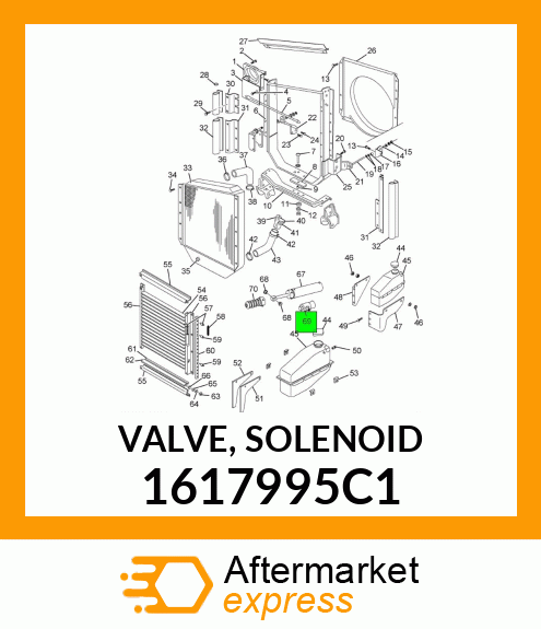 VALVE, SOLENOID 1617995C1