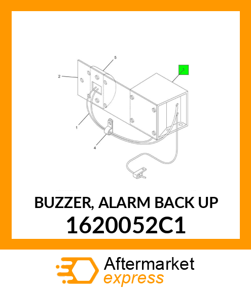 BUZZER, ALARM BACK UP 1620052C1