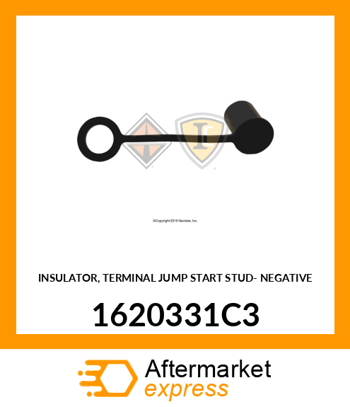 INSULATOR, TERMINAL JUMP START STUD- NEGATIVE 1620331C3