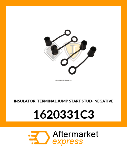 INSULATOR, TERMINAL JUMP START STUD- NEGATIVE 1620331C3