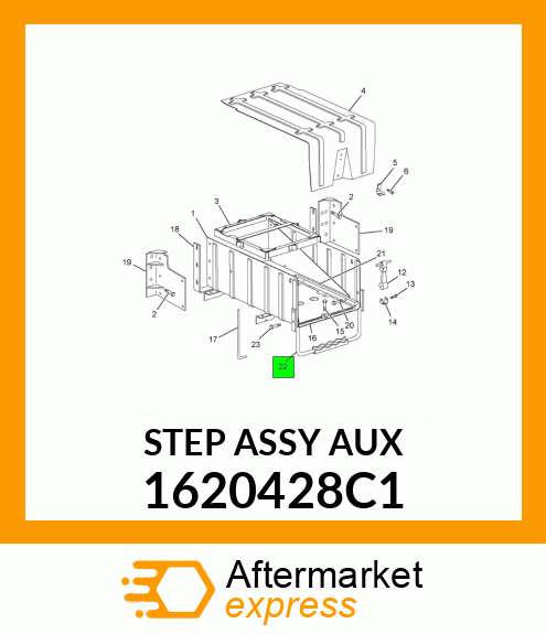 STEP ASSY AUX 1620428C1