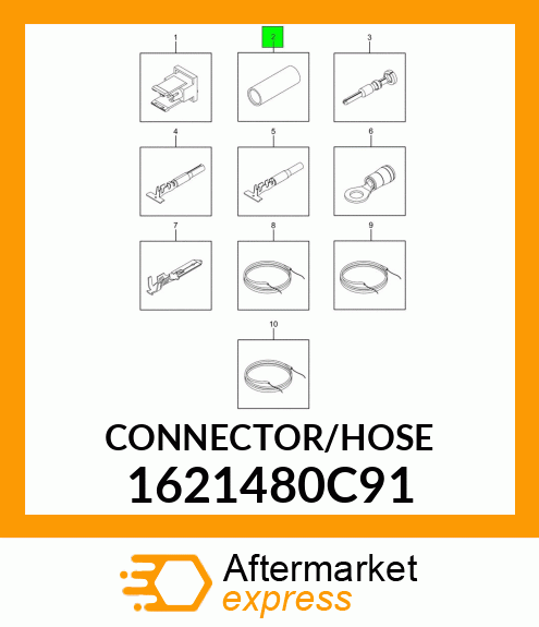 CONNECTOR, BATTERY CABLE 31 ISOLATED BATTERY SYSTEM 1621480C91