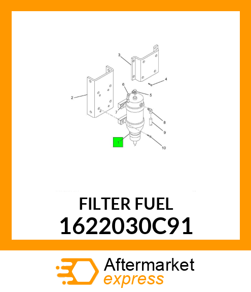 FILTER FUEL 1622030C91