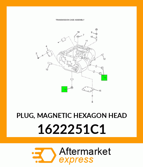 PLUG, MAGNETIC HEXAGON HEAD 1622251C1