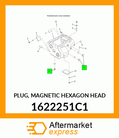 PLUG, MAGNETIC HEXAGON HEAD 1622251C1