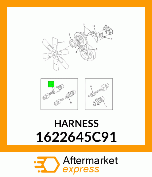 Engine Harness 1622645C91