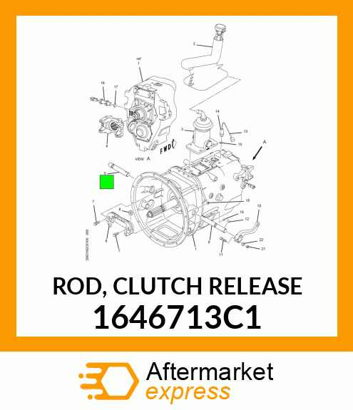 ROD, CLUTCH RELEASE 1646713C1