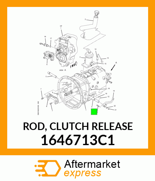 ROD, CLUTCH RELEASE 1646713C1