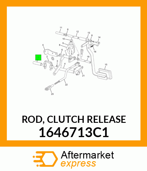 ROD, CLUTCH RELEASE 1646713C1