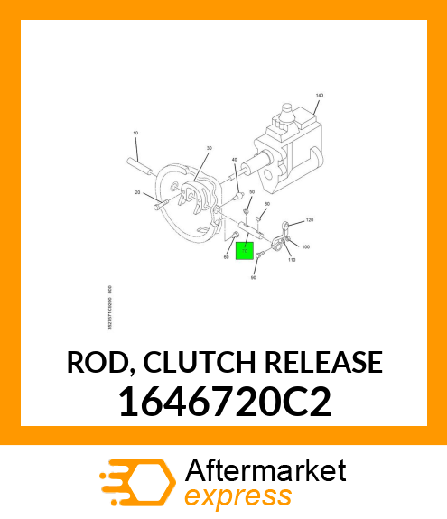 ROD, CLUTCH RELEASE 1646720C2