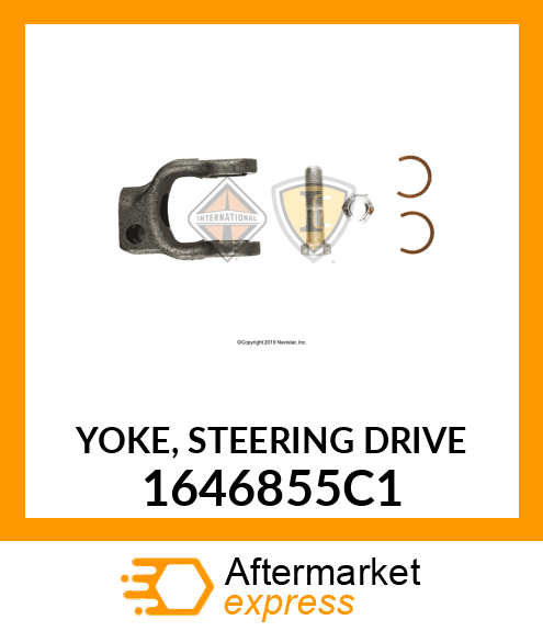 YOKE, STEERING DRIVE 1646855C1