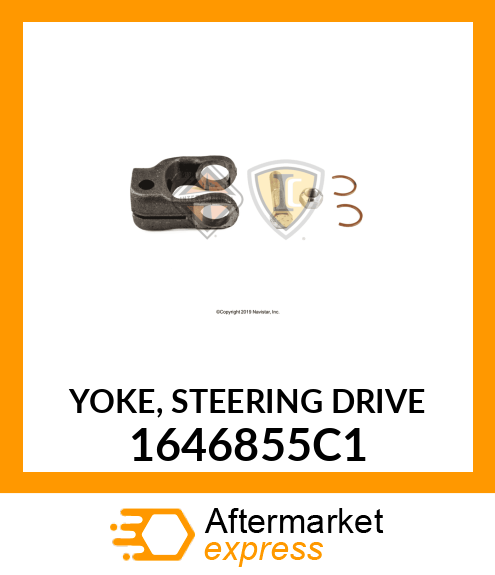 YOKE, STEERING DRIVE 1646855C1