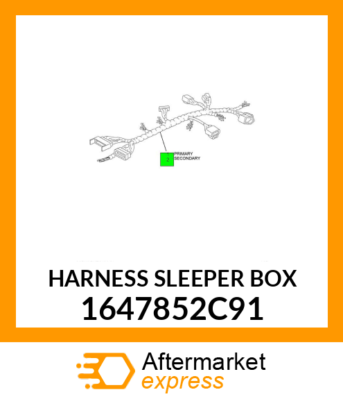 HARNESS SLEEPER BOX 1647852C91