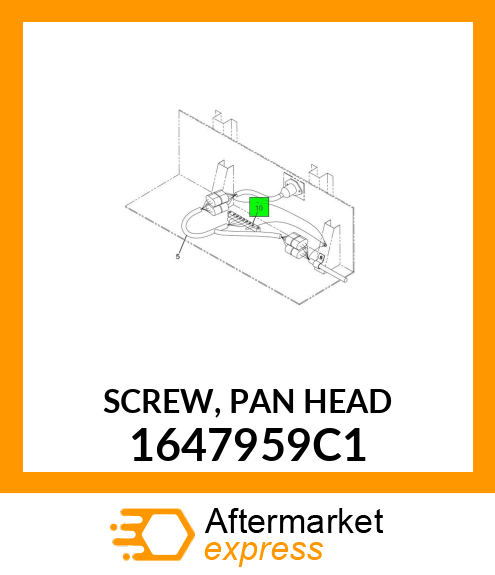 SCREW, PAN HEAD 1647959C1