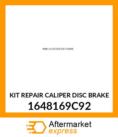 KIT REPAIR CALIPER DISC BRAKE 1648169C92