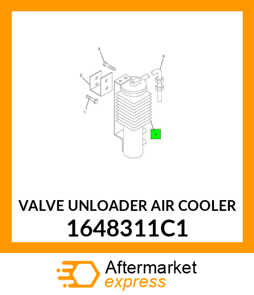 VALVE UNLOADER AIR COOLER 1648311C1