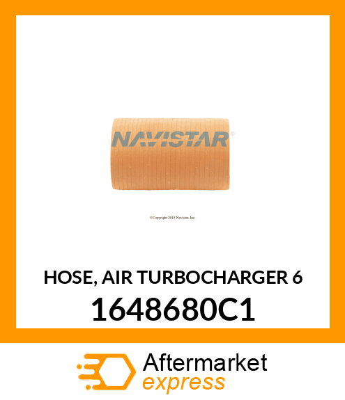 HOSE, AIR TURBOCHARGER 6" 1648680C1