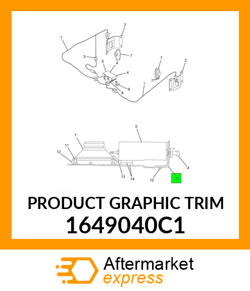 PRODUCT GRAPHIC TRIM 1649040C1