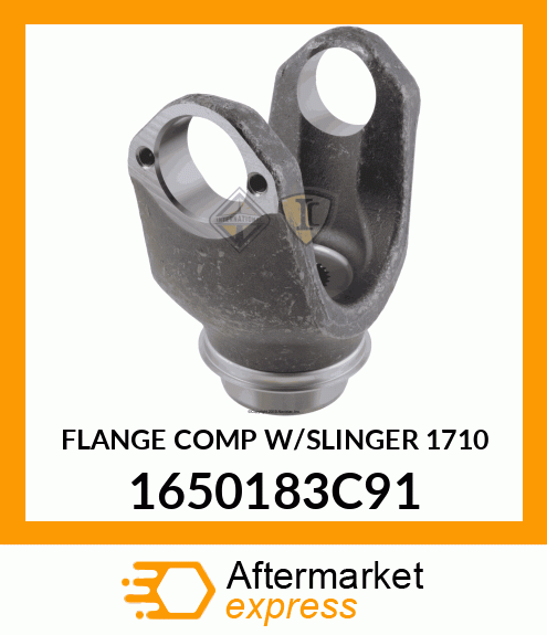 FLANGE COMP W/SLINGER 1710 1650183C91