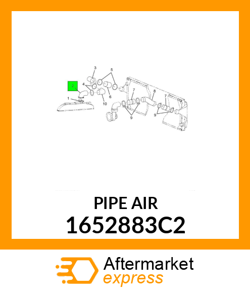 PIPE AIR 1652883C2