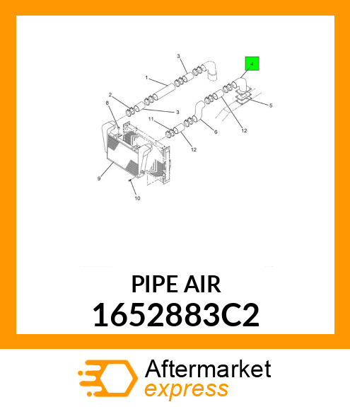 PIPE AIR 1652883C2