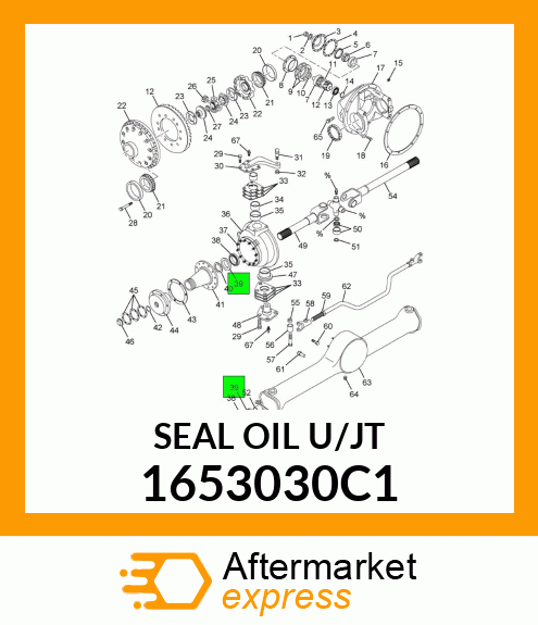 SEAL OIL U/JT 1653030C1